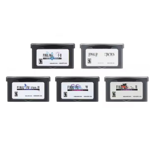 Cartucho Retro Final Fantasy para Game Boy Advance – Compatible GBA / GBA SP / GBC – Ediciones US y EU
