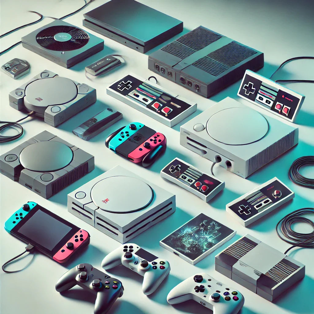 Consolas retro y modernas como Game Boy, Nintendo Switch, PSP y PlayStation | TuxFix
