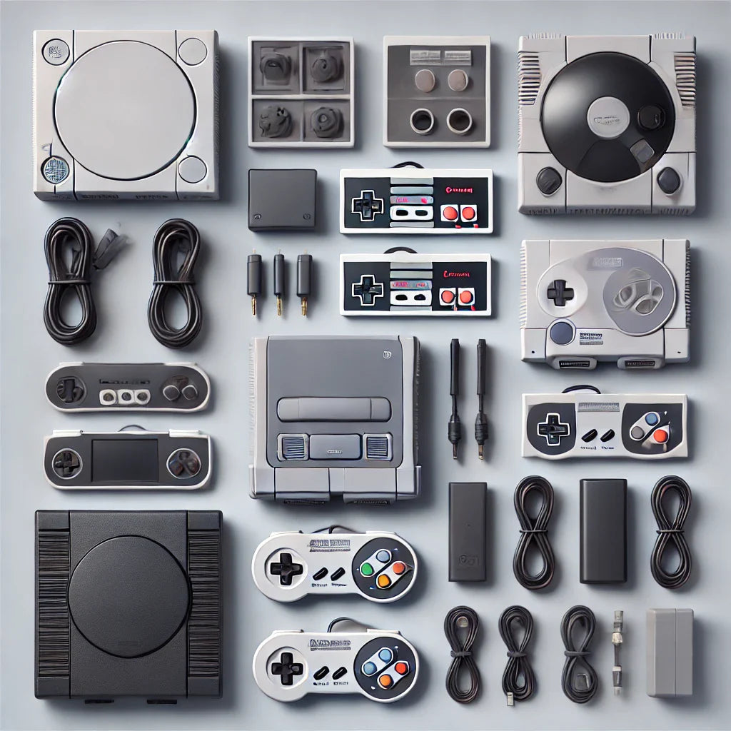 Accesorios para consolas — mandos, cables y carcasas retro y modernas | TuxFix