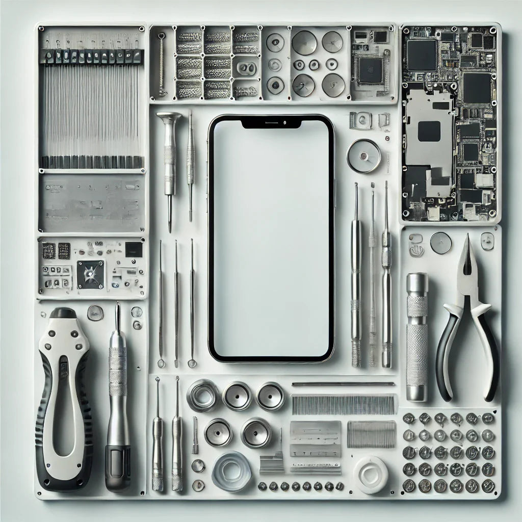 Componentes y repuestos para móviles — pantallas, placas y herramientas | TuxFix